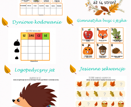 Jesienny pakiet logopedyczny