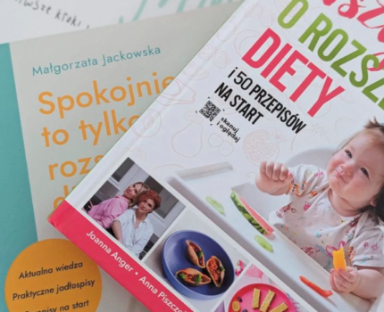 Wartościowe książki do rozszerzania diety okiem mamy-logopedy
